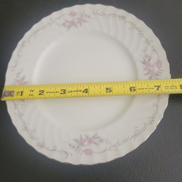 Gold Standard Salad Plate Quality Porcelain China Made in Japan MCM Set of 4 - Picture 8 of 8